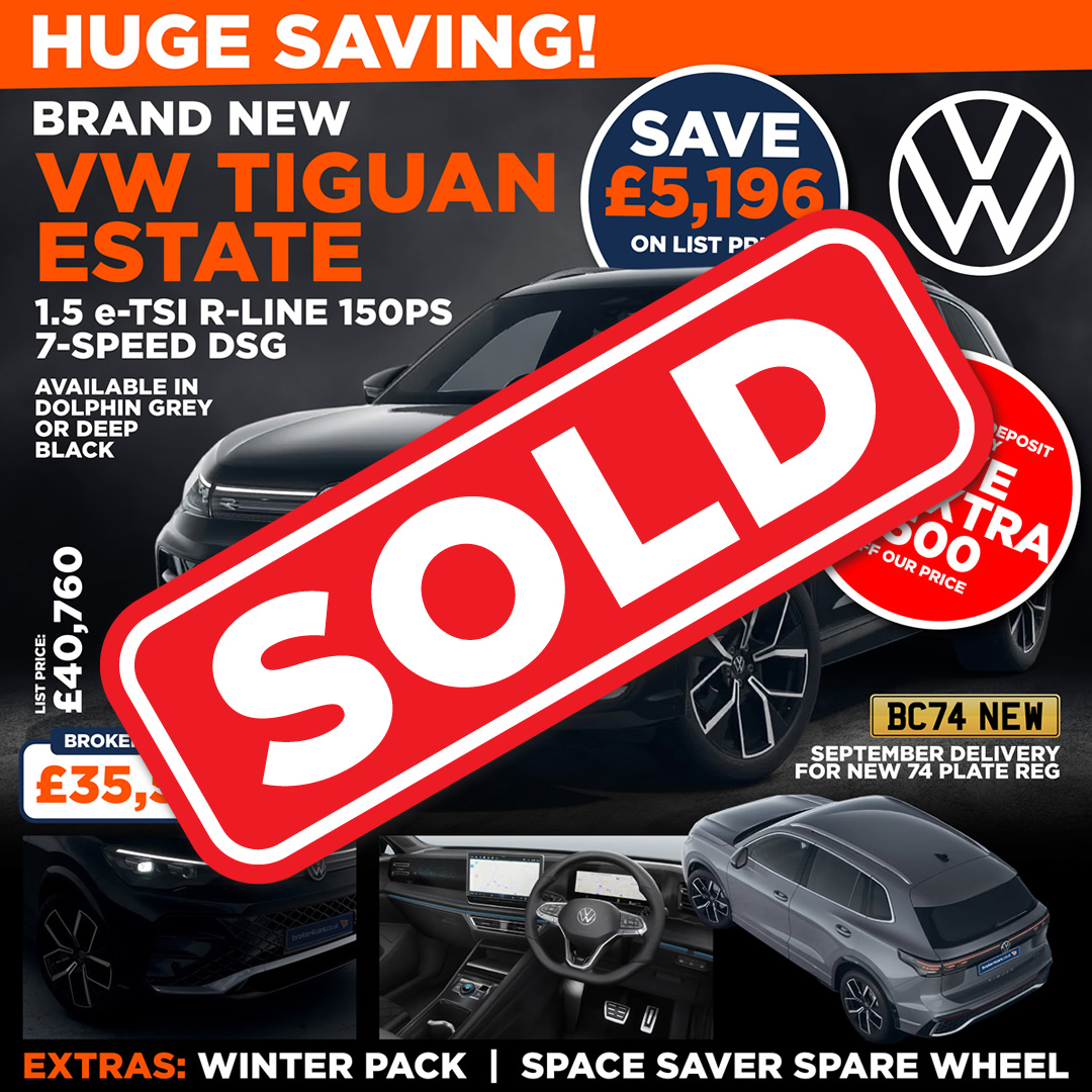 NEW VW TIGUAN ESTATE 1.5 e-TSI R-Line 150ps 7-speed DSG. Sold