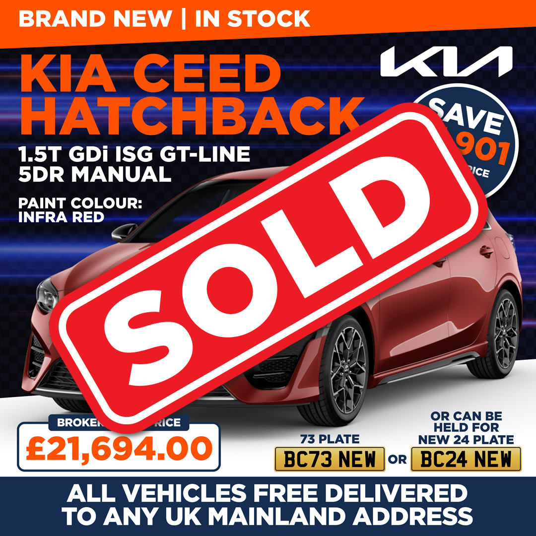 KIA CEED HATCHBACK 1.5T GDi ISG GT-Line 5dr Manual. Sold