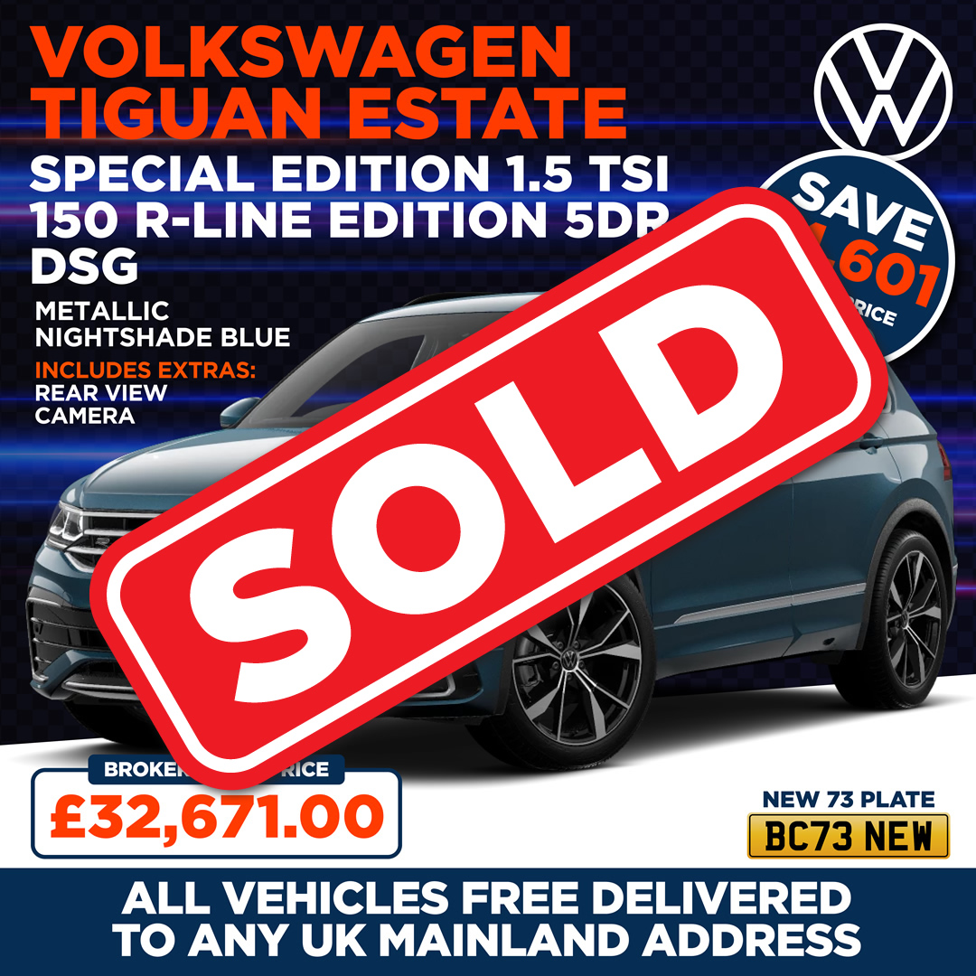 VOLKSWAGEN TIGUAN ESTATE 1.5 TSI 150 R-LINE EDITION 5DR DSG. Sold
