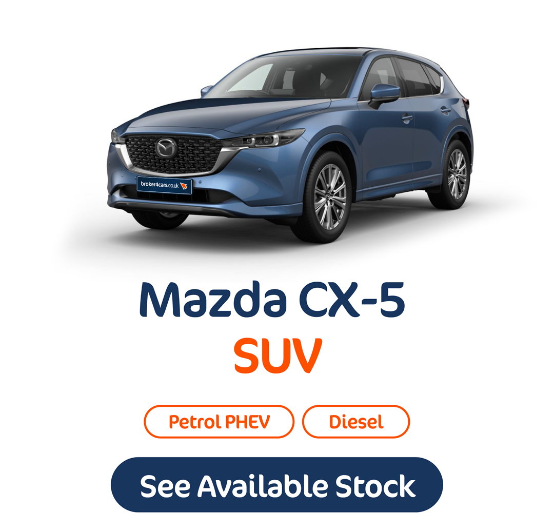 Mazda CX-5 SUV. Petrol PHEV, Diesel